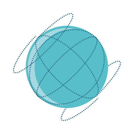 sphere browser isolated icon vector illustration designのイラスト素材