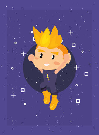 bad boy video game symbols background vector illustrationのイラスト素材