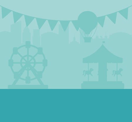 garlands hanging decorative icon vector illustration designのイラスト素材