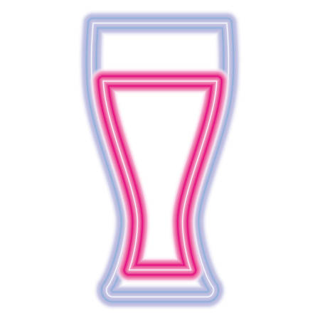 drink glass icon over white background, vector illustrationのイラスト素材