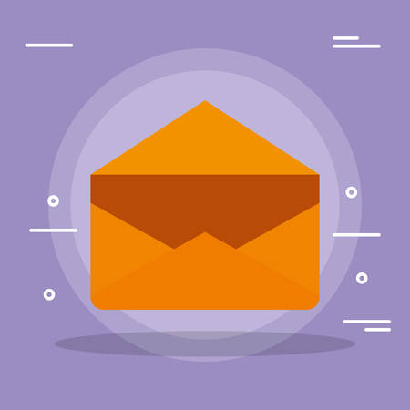 envelope mail isolated icon vector illustration designのイラスト素材