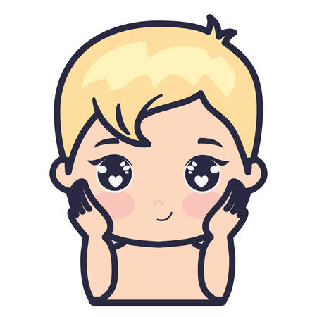 cute and little baby love vector illustration designのイラスト素材