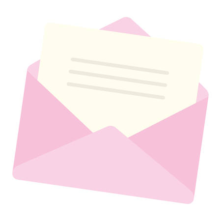 envelope mail isolated icon vector illustration designのイラスト素材