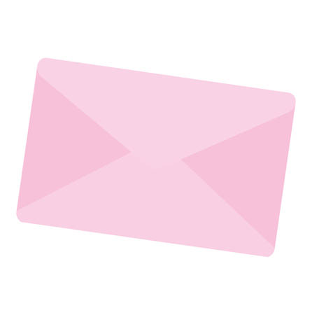 envelope mail isolated icon vector illustration designのイラスト素材