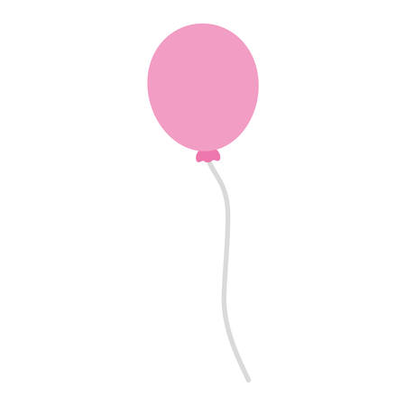 balloon helium floating icon vector illustration designのイラスト素材