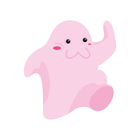 video game cute pink doll background vector illustrationのイラスト素材