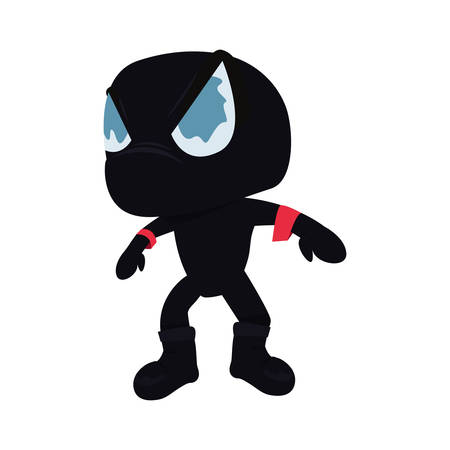 villain play video game background vector illustrationのイラスト素材