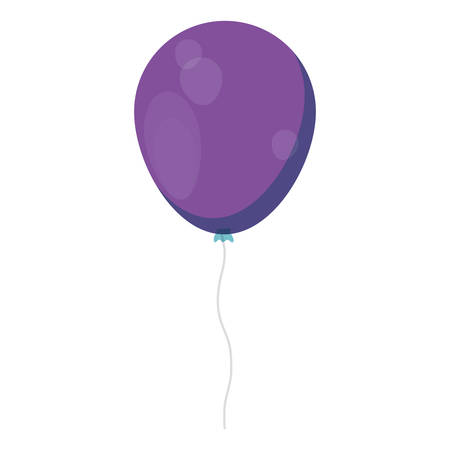 balloon helium floating icon vector illustration designのイラスト素材