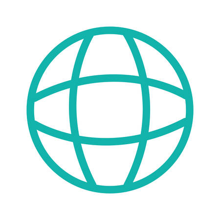 sphere planet browser icon vector illustration designのイラスト素材