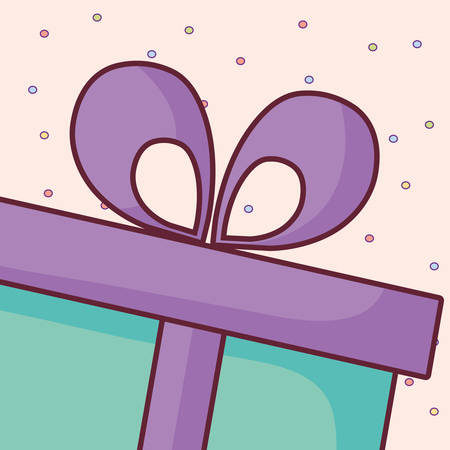 gift box present icon vector illustration designのイラスト素材