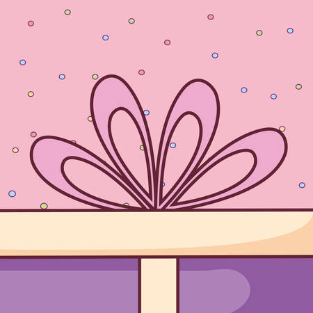 gift box present icon vector illustration designのイラスト素材