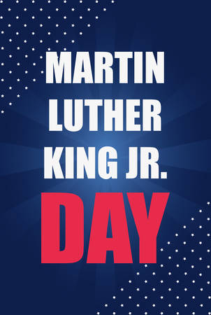american flag poster celebration martin luther king jr vector illustrationのイラスト素材