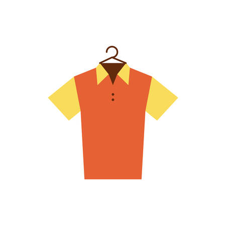 uniform shirt for golf isolated icon vector illustration designのイラスト素材