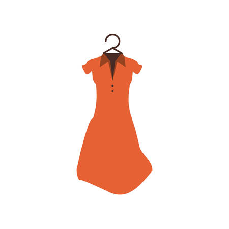uniform dress for golf isolated icon vector illustration designのイラスト素材