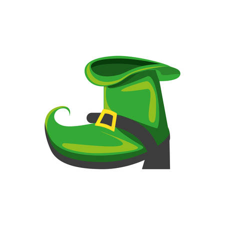 leprechaun boot isolated icon vector illustration designのイラスト素材