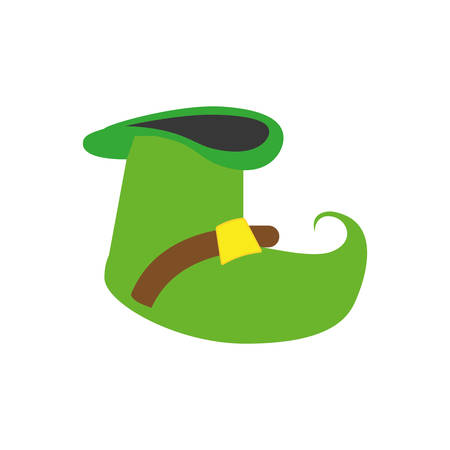 leprechaun boot isolated icon vector illustration designのイラスト素材