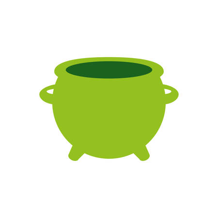 leprechaun cauldron isolated icon vector illustration designのイラスト素材
