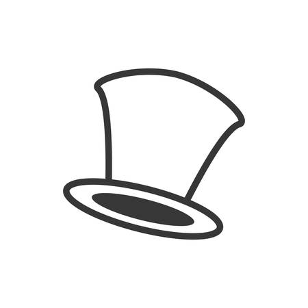 leprechaun hat isolated icon vector illustration designのイラスト素材