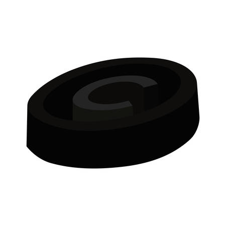 black copyright protection of intellectual emblem vector illustrationのイラスト素材