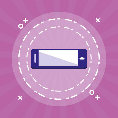 smartphone device electronic icon vector illustration designのイラスト素材