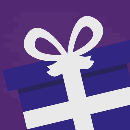 gift box present icon vector illustration designのイラスト素材