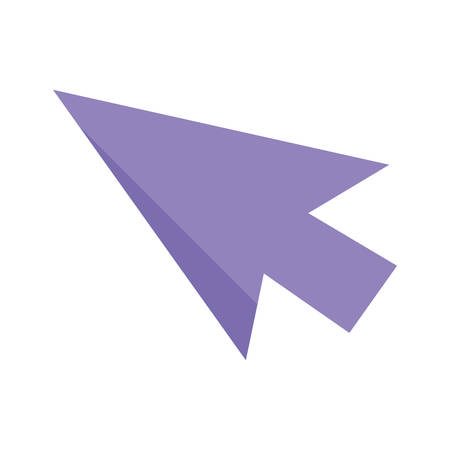 arrow mouse cursor icon vector illustration designのイラスト素材