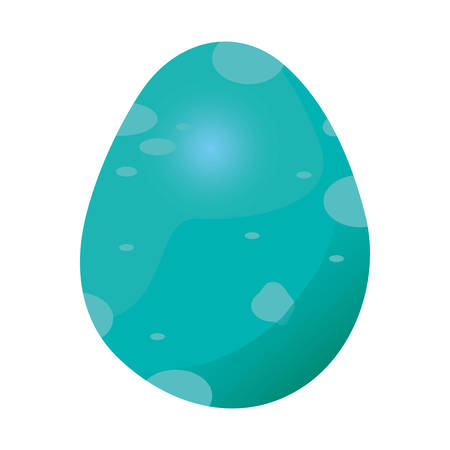 glowing egg decorating design happy easter vector illustrationのイラスト素材