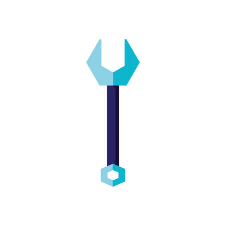wrench tool isolated icon vector illustration designのイラスト素材