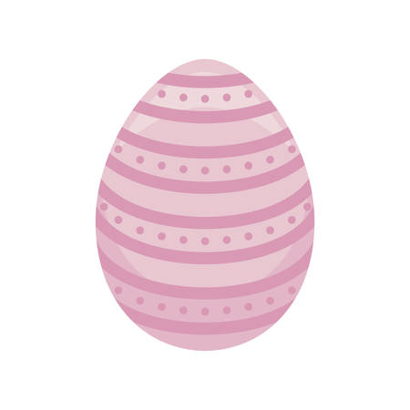 decorated egg of easter vector illustration designのイラスト素材
