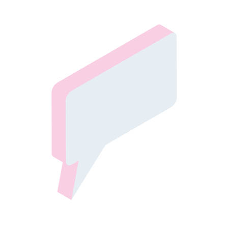 speech bubble message icon vector illustration designのイラスト素材