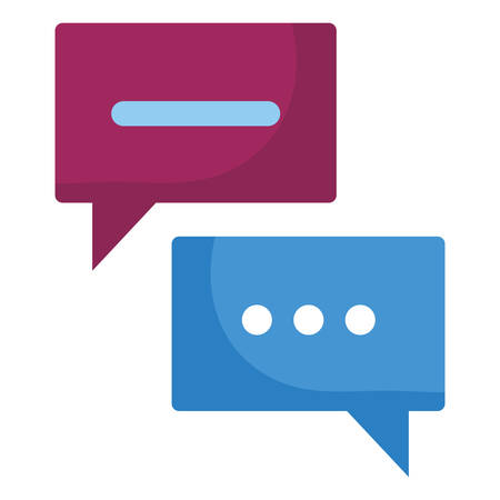 speech bubble message icon vector illustration designのイラスト素材