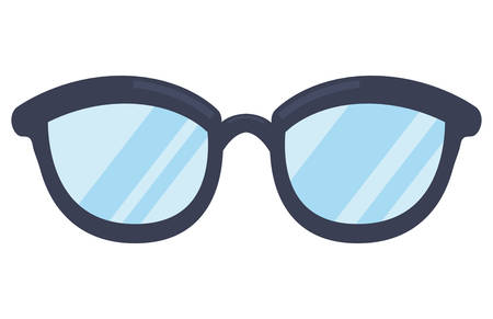 eyeglasses accessory icon on white background vector illustration eyeglasses accessory icon on white background vector illustration
