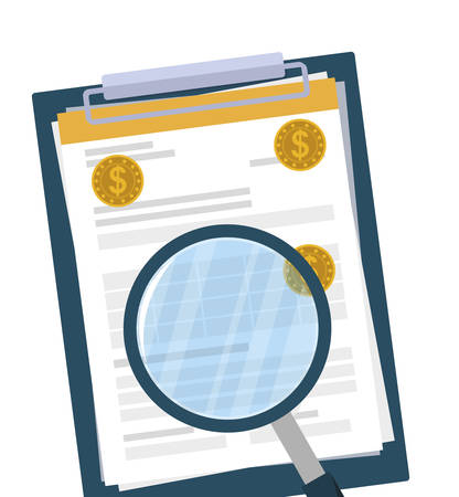 office supplies and checklist set items vector illustration designのイラスト素材