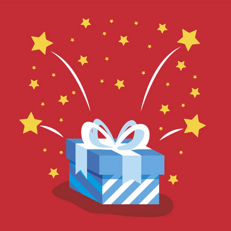gift box present icon vector illustration designのイラスト素材