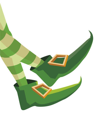 lemprechaun choes saint patricks day icon vector illustration designのイラスト素材