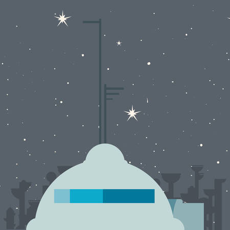 future building architecture city space vector illustration designのイラスト素材