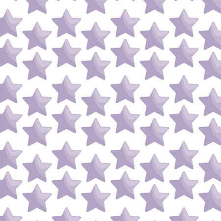 pattern of cute stars vector illustration designのイラスト素材