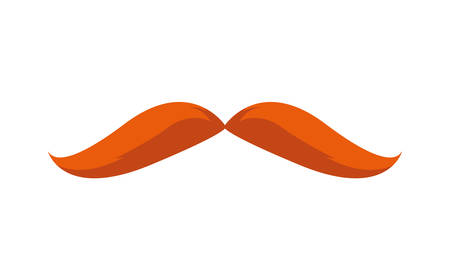 mustache hipster style icon vector illustration designのイラスト素材