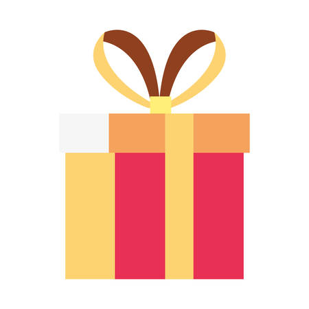 gift box surprise on white background vector illustrationのイラスト素材