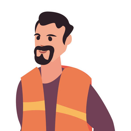 worker employee profession labour day vector illustrationのイラスト素材