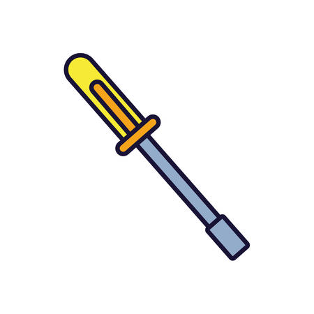 screwdriver tool isolated icon vector illustration designのイラスト素材