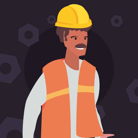 worker employee profession labour day vector illustrationのイラスト素材