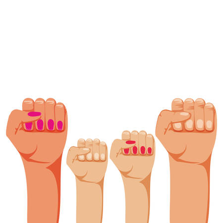 hands fist isolated icon vector illustration designのイラスト素材