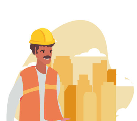 worker employee profession labour day vector illustrationのイラスト素材
