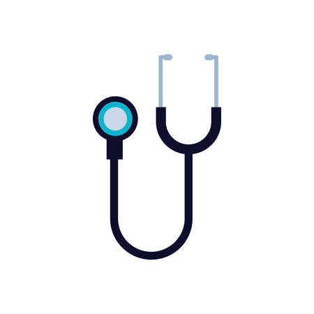 stethoscope medical tool isolated icon vector illustration designのイラスト素材