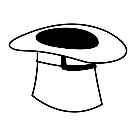 lemprechaun tophat saint patricks icon vector illustration designのイラスト素材