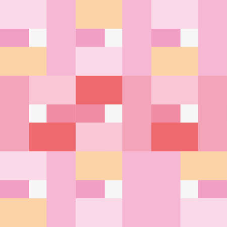 geometric background grid mosaic repeat vector illustrationのイラスト素材