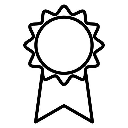medal stamp award icon vector illustration designのイラスト素材