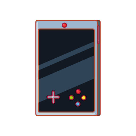 video game handle console vector illustration designのイラスト素材