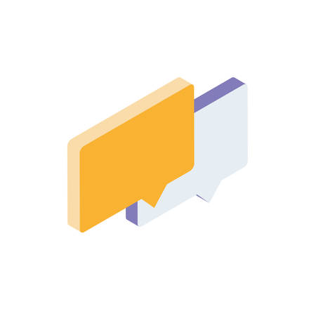 speech bubble message icon vector illustration designのイラスト素材